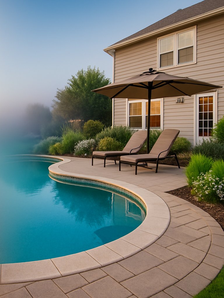 AI-generated pool design