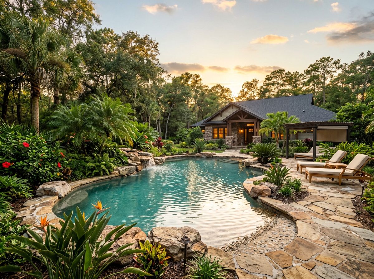 Natural pool design